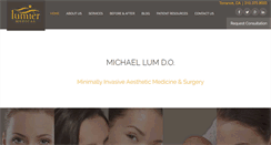 Desktop Screenshot of lumiermedical.com